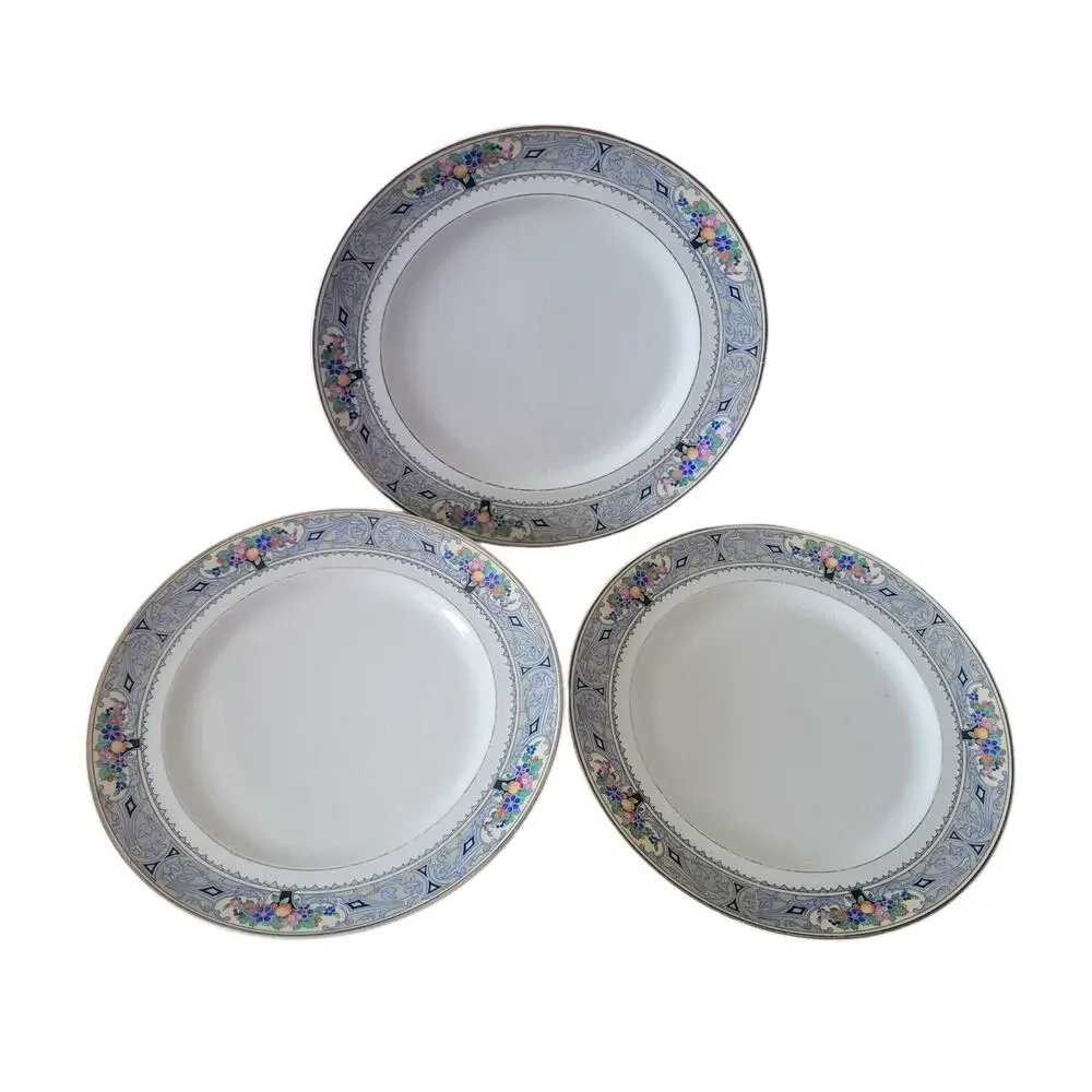 20s Vintage‎ Regal Ware RPCo made by Regal Pottery Co. 9 inch Plates England